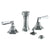 Watermark 314-4-YY Beverly Deck Mounted 4-Hole Bidet