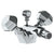 Watermark 314-4.1-T6 Beverly Deck Mounted Monoblock Bidet Mixer