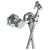 Watermark 314-4.4-T6 Beverly Wall Mounted Bidet Spray Set & Progressive Mixer With 49" Hose