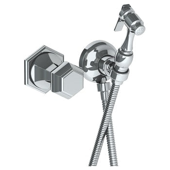 Watermark 314-4.4-T6 Beverly Wall Mounted Bidet Spray Set & Progressive Mixer With 49" Hose