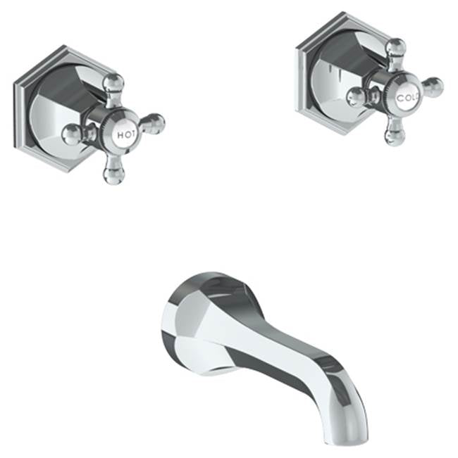 Watermark 314-5-XX Beverly Wall Mounted 3 Hole Bath Set