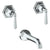 Watermark 314-5-YY Beverly Wall Mounted 3 Hole Bath Set