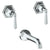 Watermark 314-5-YY Beverly Wall Mounted 3 Hole Bath Set