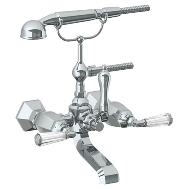 Watermark 314-5.2-CRY4 Beverly Wall Mounted Exposed Bath Set With Hand Shower - Parent