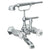 Watermark 314-5.2-CRY5 Beverly Wall Mounted Exposed Bath Set With Hand Shower