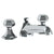 Watermark 314-8-T6 Beverly Deck Mounted 3 Hole Bath Set