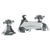 Watermark 314-8-XX Beverly Deck Mounted 3 Hole Bath Set