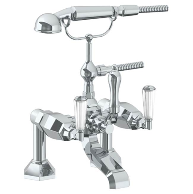 Watermark 314-8.2-CRY4 Beverly Deck Mounted Exposed Bath Set With Hand Shower