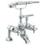 Watermark 314-8.2-XX Beverly Deck Mounted Exposed Bath Set With Hand Shower
