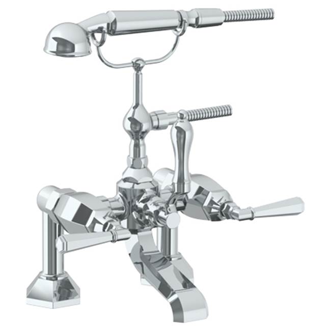 Watermark 314-8.2-YY Beverly Deck Mounted Exposed Bath Set With Hand Shower