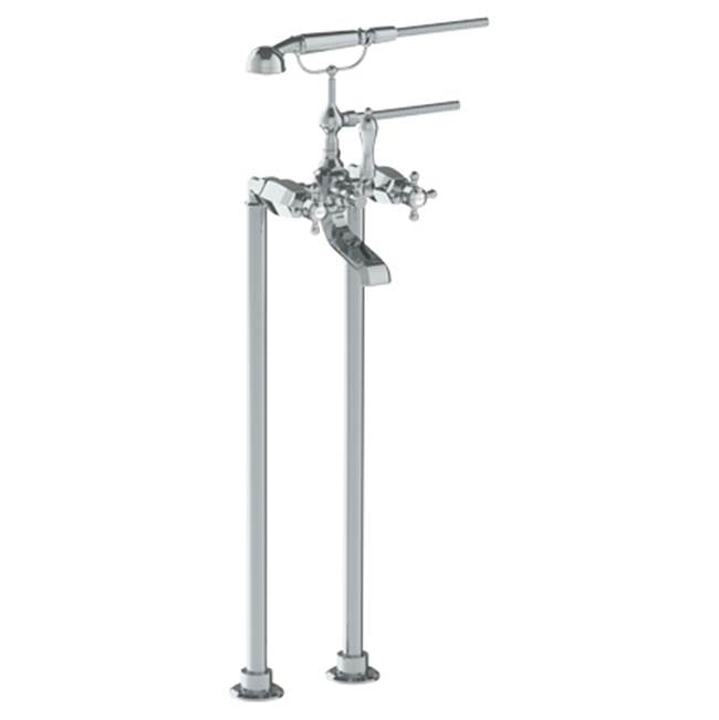 Watermark 314-8.3-XX Beverly Floor Standing Bath Set With Hand Shower