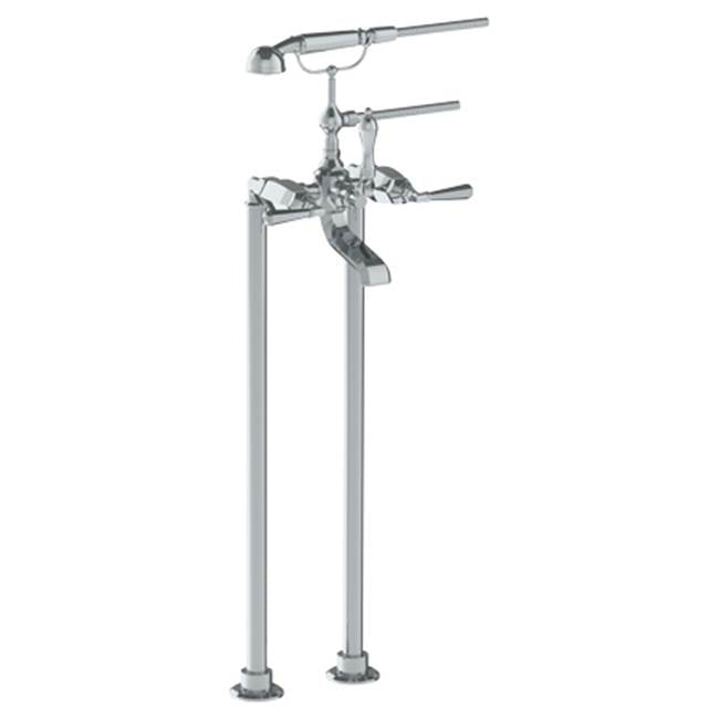 Watermark 314-8.3-YY Beverly Floor Standing Bath Set With Hand Shower