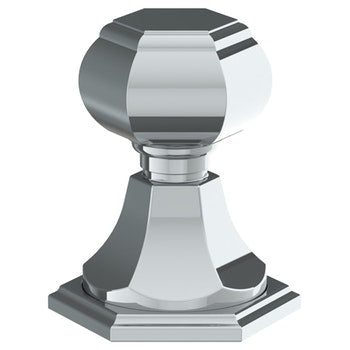 Watermark 314-DTH-T6 Beverly Trim For Deck Mounted Valve. Porcelain Cross Button On Xx Trim Engraved "Hot" - Parent