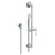 Watermark 314-HSPB1-CRY4 Beverly Positioning Bar Shower Kit With Hand Shower & 69" Hose