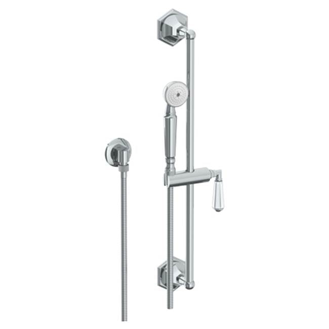 Watermark 314-HSPB1-CRY4 Beverly Positioning Bar Shower Kit With Hand Shower & 69" Hose