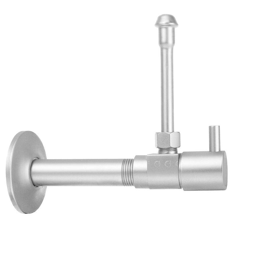 Jaclo 314-L-62 Quarter Turn Ceramic Disc Angle Pattern 1/2" Ips X 3/8" O.D. Faucet Supply Kit With Contempo Lever Handle And 20" Supply Tubes - Parent