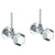 Watermark 314-MAS1-T6 Beverly Lavatory Angle Stop Kit -1/2" Compression X 3/8" Od Compression