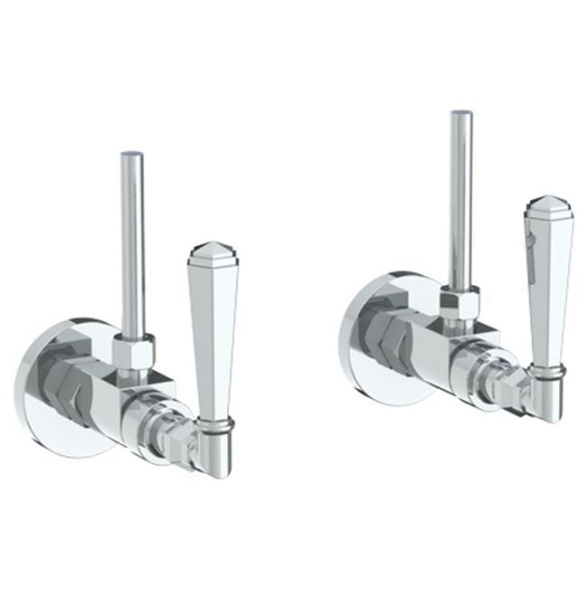 Watermark 314-MAS1-YY Beverly Lavatory Angle Stop Kit -1/2" Compression X 3/8" Od Compression