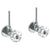 Watermark 314-MAS2-CRY5 Beverly Lavatory Angle Stop Kit -1/2" IPS X 3/8" Od Compression - Parent