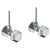 Watermark 314-MAS2-T6 Beverly Lavatory Angle Stop Kit -1/2" IPS X 3/8" Od Compression