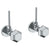 Watermark 314-MAS2-T6 Beverly Lavatory Angle Stop Kit -1/2" IPS X 3/8" Od Compression