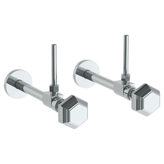 Watermark 314-MAS3-T6 Beverly Lavatory Angle Stop Kit -1/2" Sweat X 3/8" Od Compression
