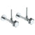 Watermark 314-MAS3-T6 Beverly Lavatory Angle Stop Kit -1/2" Sweat X 3/8" Od Compression