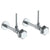 Watermark 314-MAS3-T6 Beverly Lavatory Angle Stop Kit -1/2" Sweat X 3/8" Od Compression - Parent