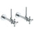 Watermark 314-MAS3-XX Beverly Lavatory Angle Stop Kit -1/2" Sweat X 3/8" Od Compression