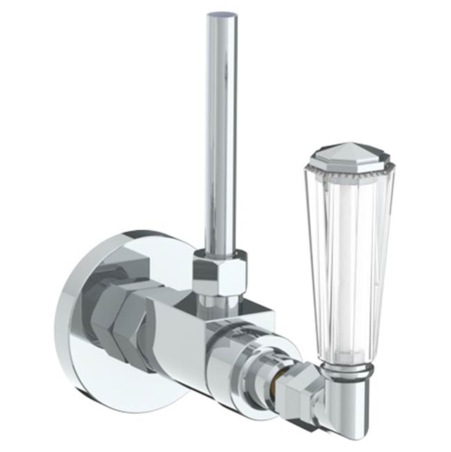 Watermark 314-MAS5-CRY4 Beverly Angle Stop Kit -1/2" Compression X 3/8" Od Compression