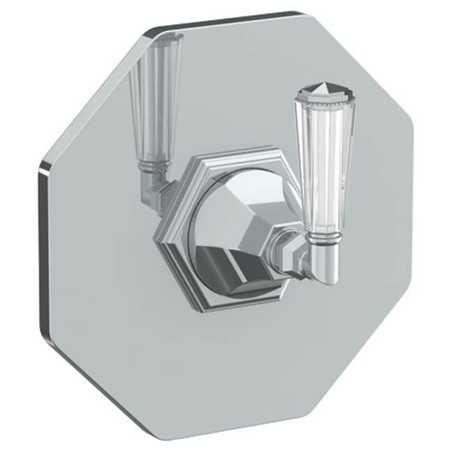 Watermark 314-P80-CRY4 Beverly Wall Mounted Pressure Balance Shower Trim 7-1/2"