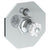 Watermark 314-P90-CRY5 Beverly Wall Mounted Pressure Balance Shower Trim With Diverter 7-1/2"