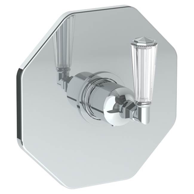 Watermark 314-T10-CRY4 Beverly Wall Mounted Thermostatic Shower Trim 7-1/2"