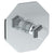 Watermark 314-T10-T6 Beverly Wall Mounted Thermostatic Shower Trim 7-1/2"