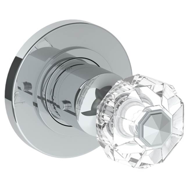 Watermark 314-T15-CRY5 Beverly Wall Mounted Mini Thermostatic Shower Trim 3-1/2" Diameter - Parent