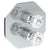 Watermark 314-T20-CRY5 Beverly Wall Mounted Thermostatic Shower Trim With Built-In Control 7-1/2" - Parent