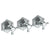 Watermark 314-WTR3-XX Beverly Wall Mounted 3-Valve Shower Trim