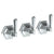 Watermark 314-WTR3-YY Beverly Wall Mounted 3-Valve Shower Trim