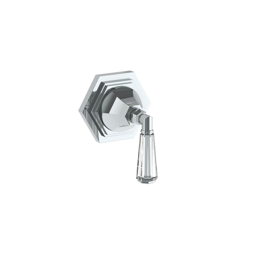 Watermark 314-WTRTP-CRY4 Wall Mounted Trim W/ Wall Plate, 3 1/2" Dia. - Parent