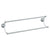 Watermark 321-0.2A Paris Wall Mounted Double Towel Bar 24"