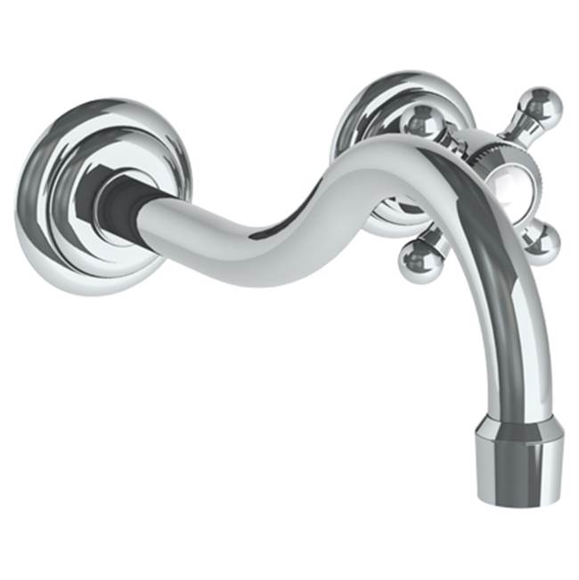 Watermark 321-1.2L-V Stratford Wall Mounted 2 Hole Lavatory Set With 10 5/8" CTC  Spout