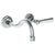 Watermark 321-1.2M-S1A Stratford Wall Mounted 2 Hole Lavatory Set With 8 3/8" CTC  Spout