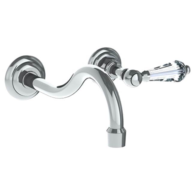 Watermark 321-1.2M-SWA Stratford Wall Mounted 2 Hole Lavatory Set With 8 3/8" CTC  Spout