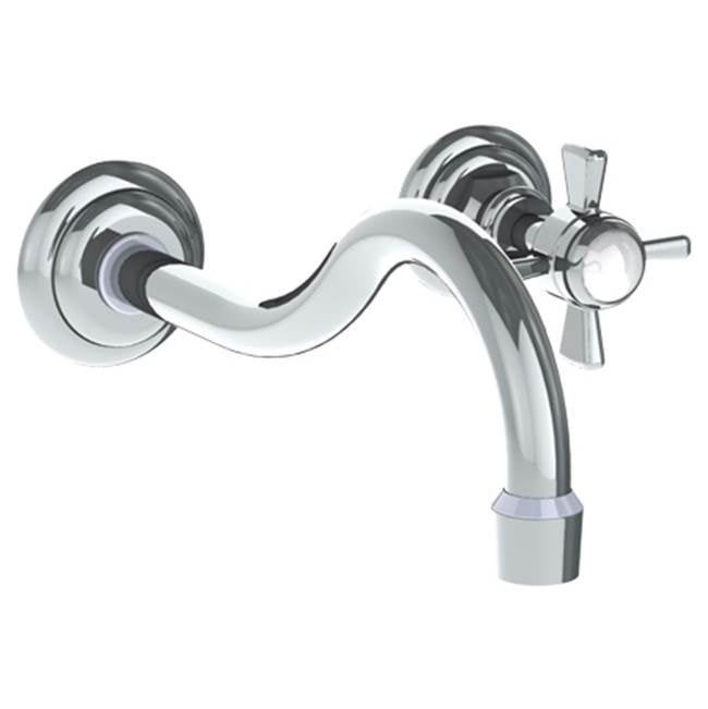 Watermark 321-1.2S-S1 Stratford Wall Mounted 2 Hole Lavatory Set With 6 1/2" CTC  Spout