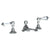Watermark 321-2-SWA Stratford Deck Mounted 3 Hole Lavatory Set - Parent