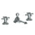 Watermark 321-2-V Stratford Deck Mounted 3 Hole Lavatory Set - Parent