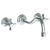 Watermark 321-2.2L-S1 Stratford Wall Mounted 3 Hole Lavatory Set With 10 5/8" CTC  Spout