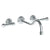 Watermark 321-2.2L-S2 Stratford Wall Mounted 3 Hole Lavatory Set With 10 5/8" CTC  Spout
