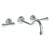 Watermark 321-2.2S-S2 Stratford Wall Mounted 3 Hole Lavatory Set With 6 1/2" CTC  Spout