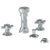 Watermark 321-4-V Stratford Deck Mounted 4-Hole Bidet